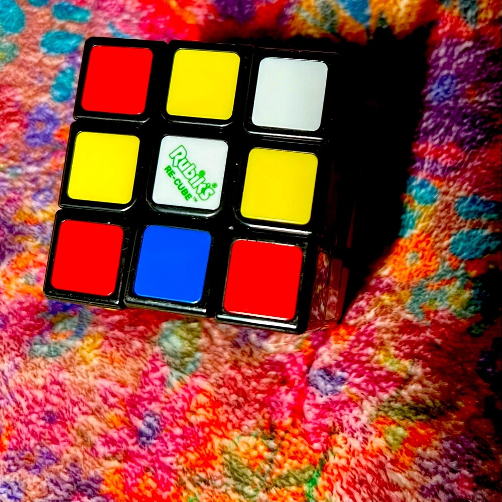Rubik’s Re-Cube, “the original 3x3 cube 3D puzzle”